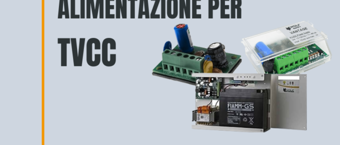 Alimentazione per TVCC