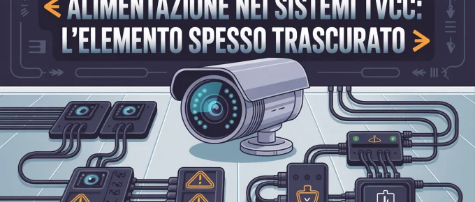 Alimentazione per TVCC